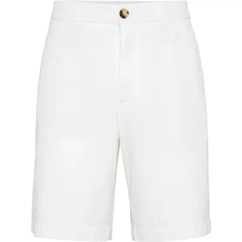 Shorts > Casual Shorts - - BRUNELLO CUCINELLI - Modalova