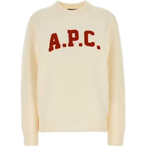 Knitwear > Round-neck Knitwear - - A.p.c. - Modalova