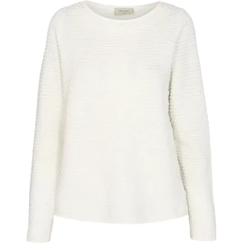 Knitwear > Round-neck Knitwear - - Freequent - Modalova