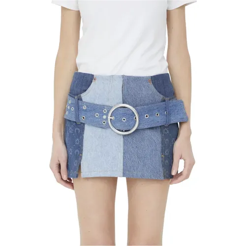 Skirts > Denim Skirts - - Marine Serre - Modalova