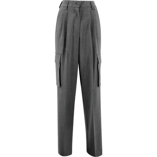 Trousers > Wide Trousers - - Herno - Modalova