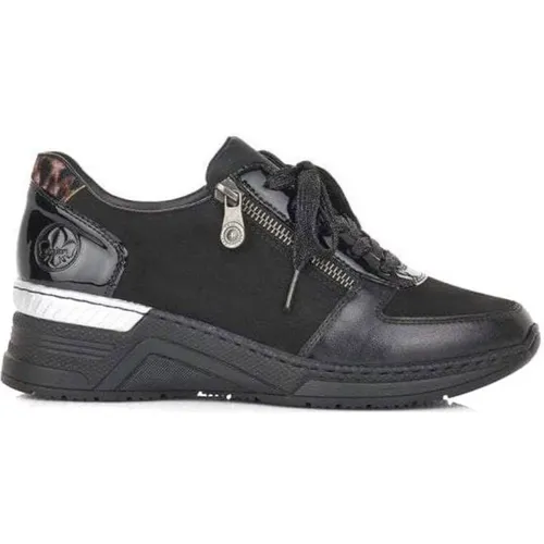 Rieker - Shoes > Sneakers - Black - Rieker - Modalova