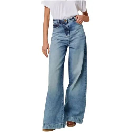 Jeans > Wide Jeans - - Sessun - Modalova