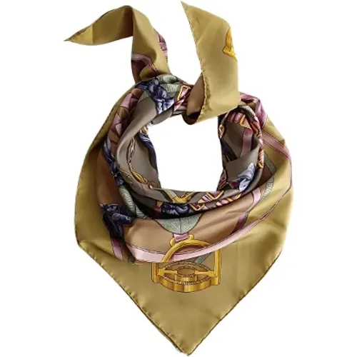 Pre-owned > Pre-owned Accessories > Pre-owned Scarves - - Hermès Vintage - Modalova