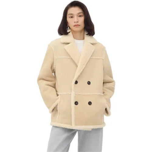 Coats > Double-Breasted Coats - - Bottega Veneta - Modalova