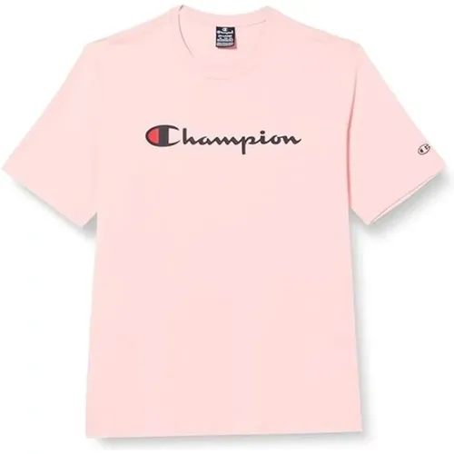 Champion - Tops > T-Shirts - Pink - Champion - Modalova