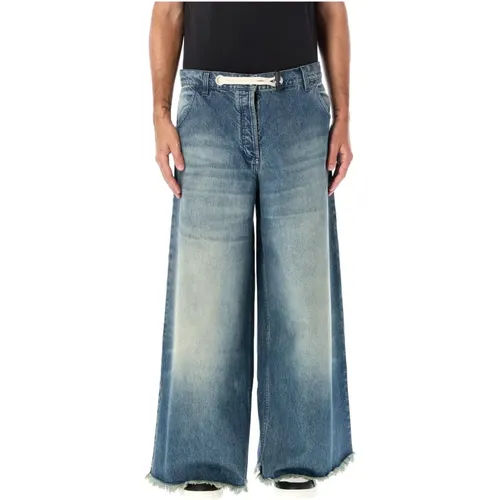 Jeans > Wide Jeans - - Moncler - Modalova