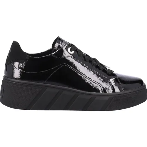 Rieker - Shoes > Sneakers - Black - Rieker - Modalova