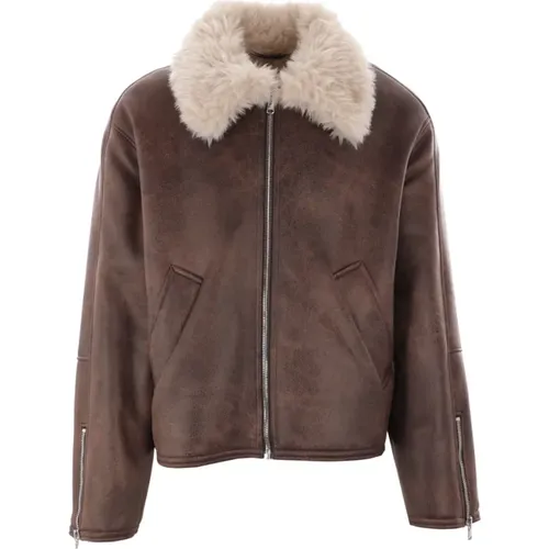 Jackets > Faux Fur & Shearling Jackets - - Séfr - Modalova