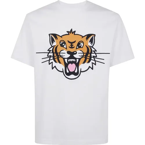 Kenzo - Tops > T-Shirts - White - Kenzo - Modalova