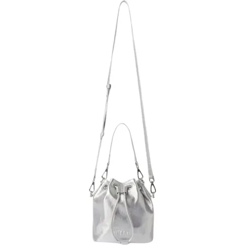 Msgm - Bags > Bucket Bags - Gray - Msgm - Modalova