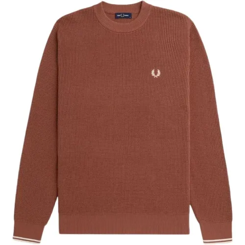 Knitwear > Round-neck Knitwear - - Fred Perry - Modalova