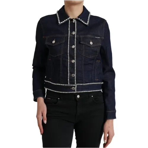 Jackets > Denim Jackets - - Dolce & Gabbana - Modalova