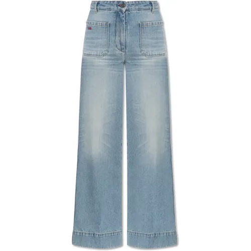 Jeans > Wide Jeans - - Victoria Beckham - Modalova