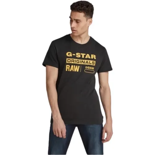 G-star - Tops > T-Shirts - Black - G-Star - Modalova