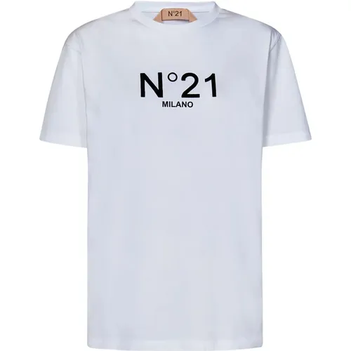 N21 - Tops > T-Shirts - White - N21 - Modalova
