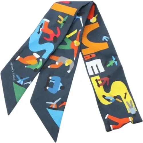 Pre-owned > Pre-owned Accessories > Pre-owned Scarves - - Hermès Vintage - Modalova