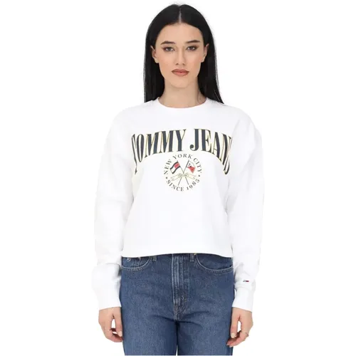 Tops > Long Sleeve Tops - - Tommy Jeans - Modalova