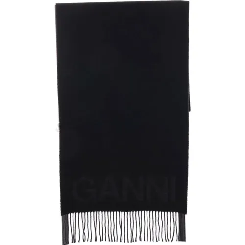 Accessories > Scarves > Winter Scarves - - Ganni - Modalova