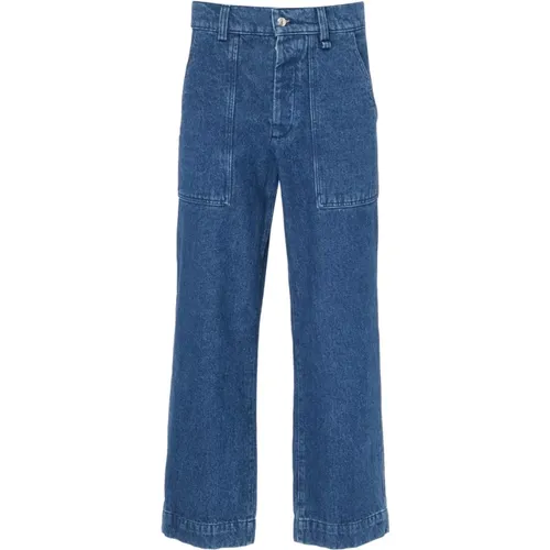 Jeans > Straight Jeans - - Maison Kitsuné - Modalova