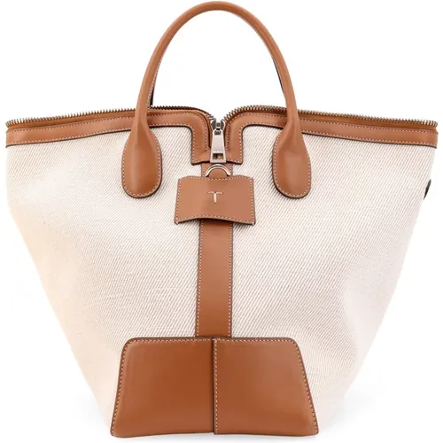 Tod's - Bags > Handbags - Beige - TOD'S - Modalova