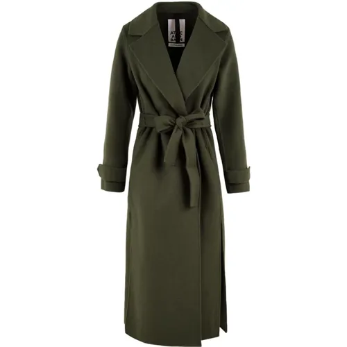 Coats > Belted Coats - - Attic and Barn - Modalova