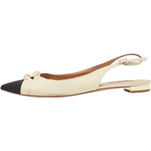 Pre-owned > Pre-owned Shoes > Pre-owned Flats - - Aquazzura Pre-owned - Modalova