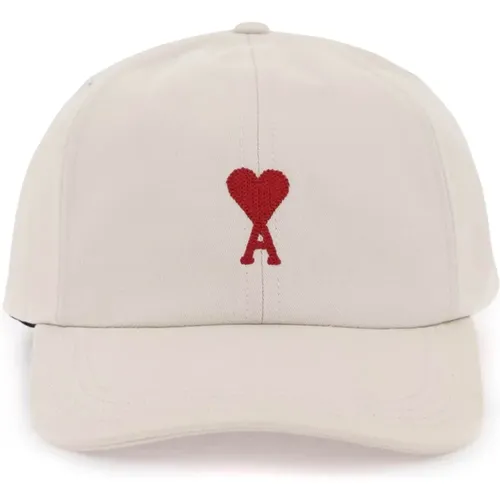 Accessories > Hats > Caps - - Ami Paris - Modalova