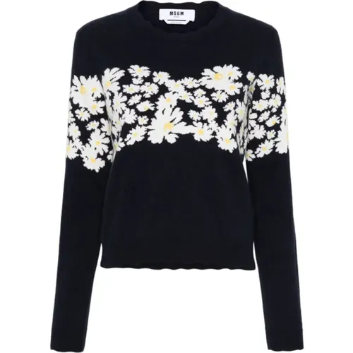 Knitwear > Round-neck Knitwear - - Msgm - Modalova