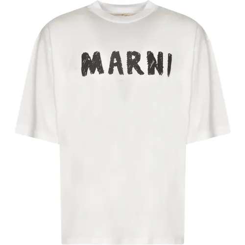 Marni - Tops > T-Shirts - White - Marni - Modalova