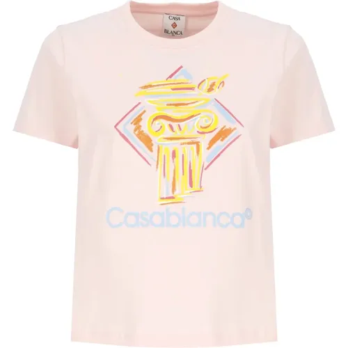 Tops > T-Shirts - - Casablanca - Modalova