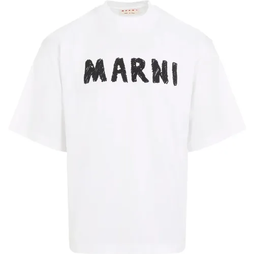 Marni - Tops > T-Shirts - White - Marni - Modalova