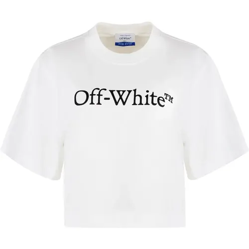 Off - Tops > T-Shirts - - Off White - Modalova