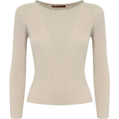 Knitwear > Round-neck Knitwear - - Max Mara Studio - Modalova