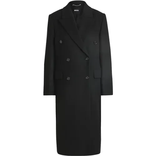 Coats > Double-Breasted Coats - - Hugo Boss - Modalova