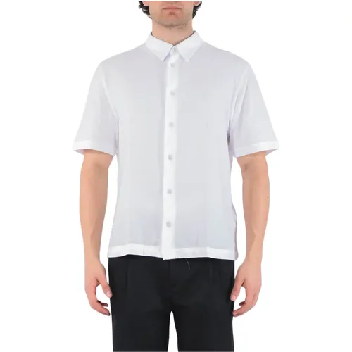 Shirts > Short Sleeve Shirts - - Paolo Pecora - Modalova