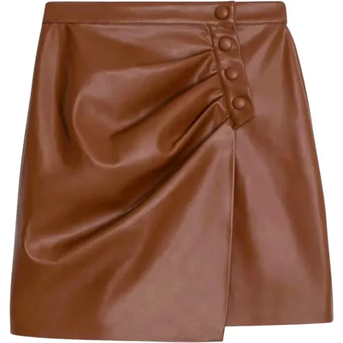 Skirts > Leather Skirts - - Suncoo - Modalova