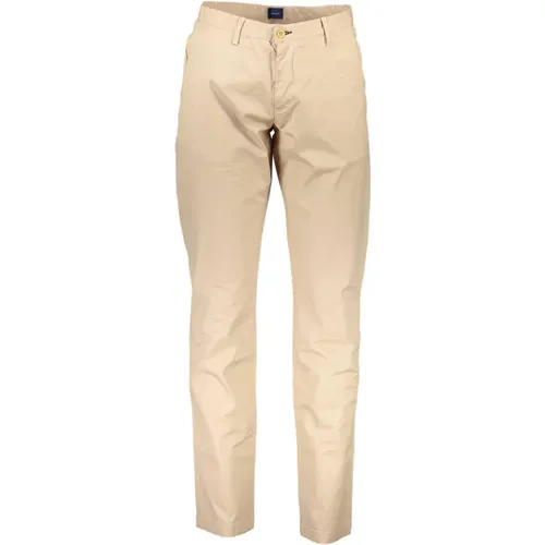 Gant - Trousers > Chinos - Beige - Gant - Modalova