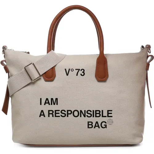 V73 - Bags > Tote Bags - Beige - V73 - Modalova