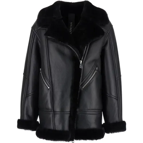 Jackets > Faux Fur & Shearling Jackets - - Blancha - Modalova