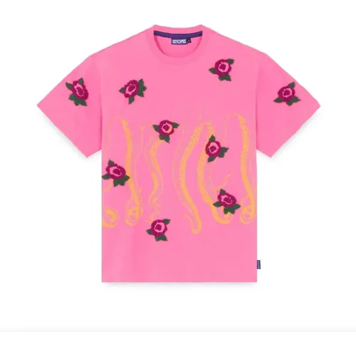 Octopus - Tops > T-Shirts - Pink - Octopus - Modalova