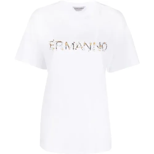 Tops > T-Shirts - - Ermanno Scervino - Modalova