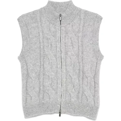 Knitwear > Cardigans - - PESERICO - Modalova