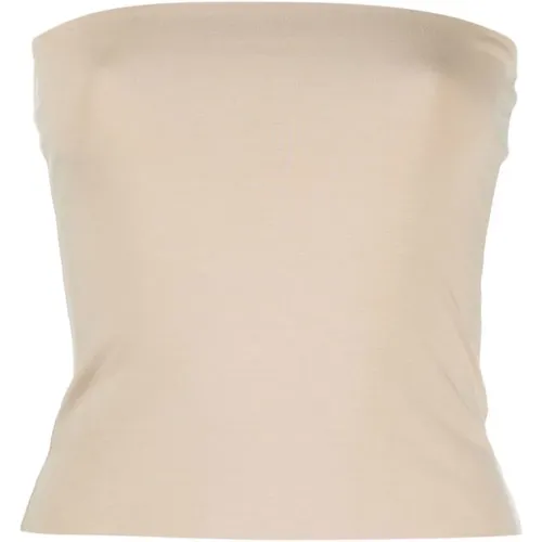 Tops > Sleeveless Tops - - BRUNELLO CUCINELLI - Modalova