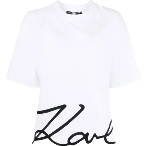 Tops > T-Shirts - - Karl Lagerfeld - Modalova