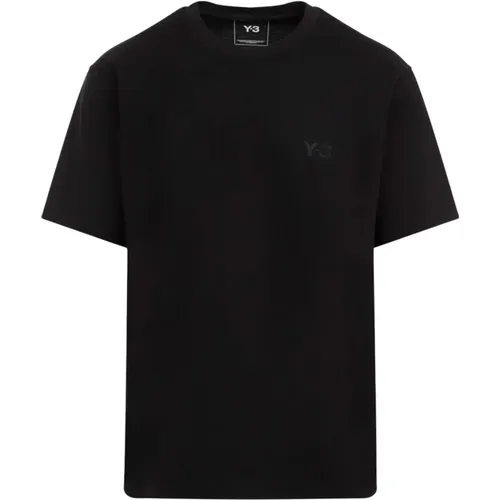 Y-3 - Tops > T-Shirts - Black - Y-3 - Modalova