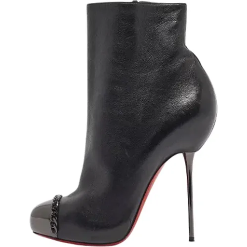 Pre-owned > Pre-owned Shoes > Pre-owned Boots - - Christian Louboutin Pre-owned - Modalova