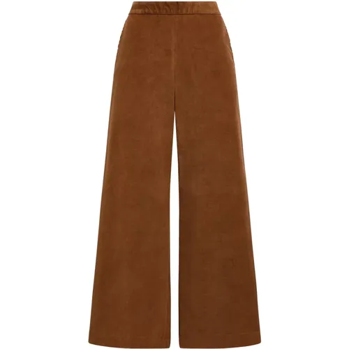 Trousers > Wide Trousers - - Maliparmi - Modalova