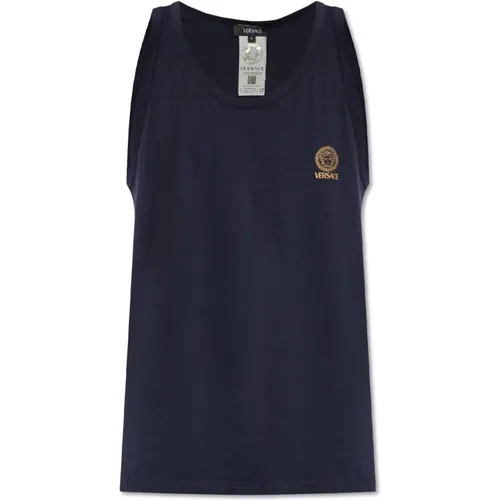 Tops > Sleeveless Tops - - Versace - Modalova