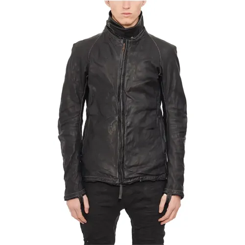 Jackets > Leather Jackets - - Boris Bidjan Saberi - Modalova